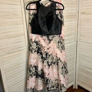 Final Price Drop! Cachet Floral Twill Two Piece Mermaid Ballgown Prom Dress